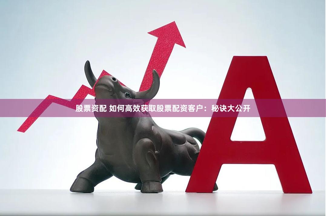 股票资配 如何高效获取股票配资客户：秘诀大公开